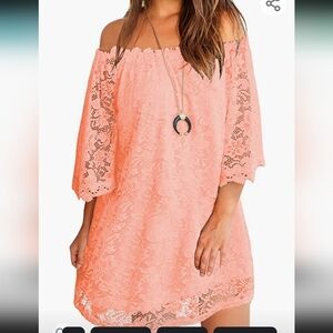 Light Pink Lacy Dress